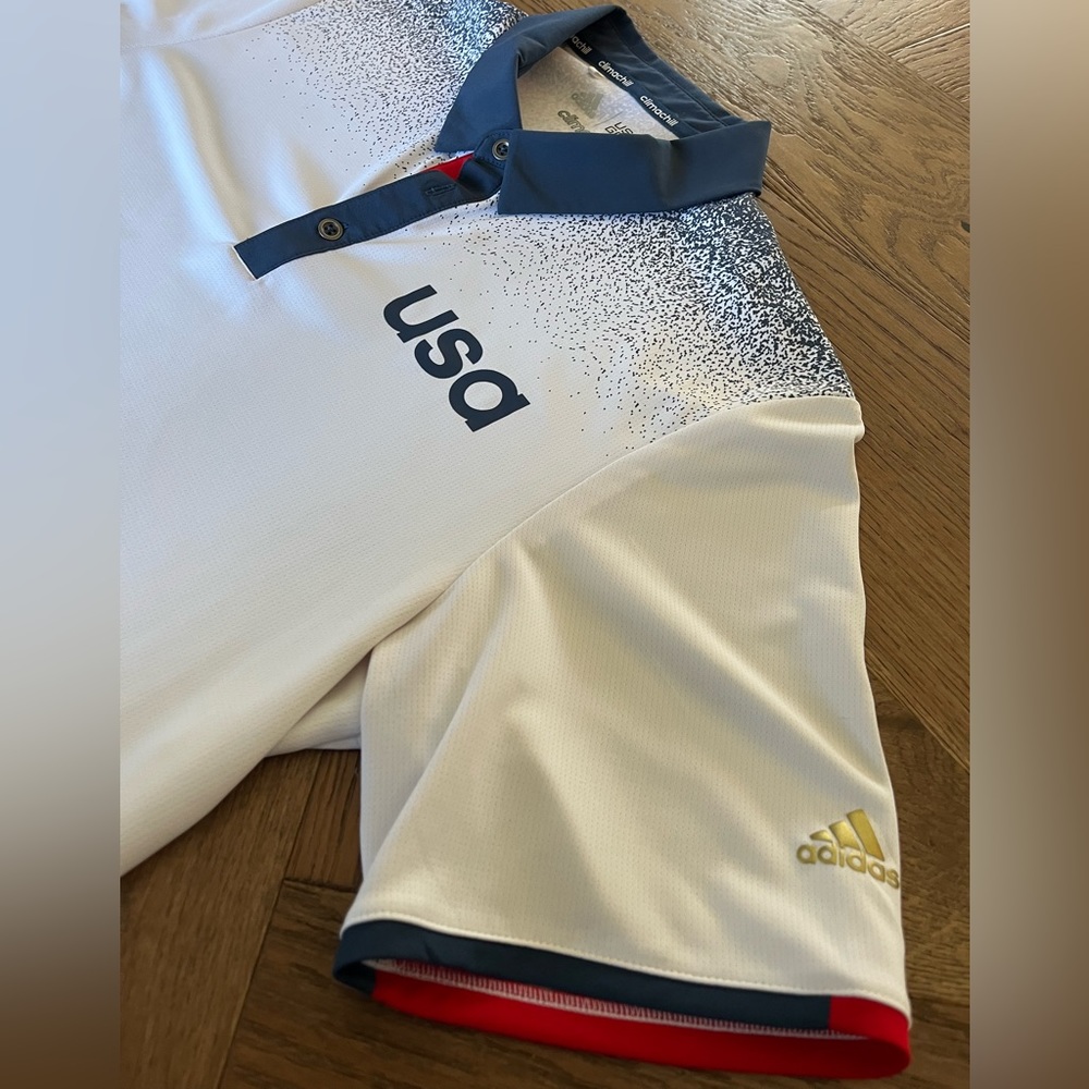 Adidas Men’s USA Golf Climachill Polo - NWOT